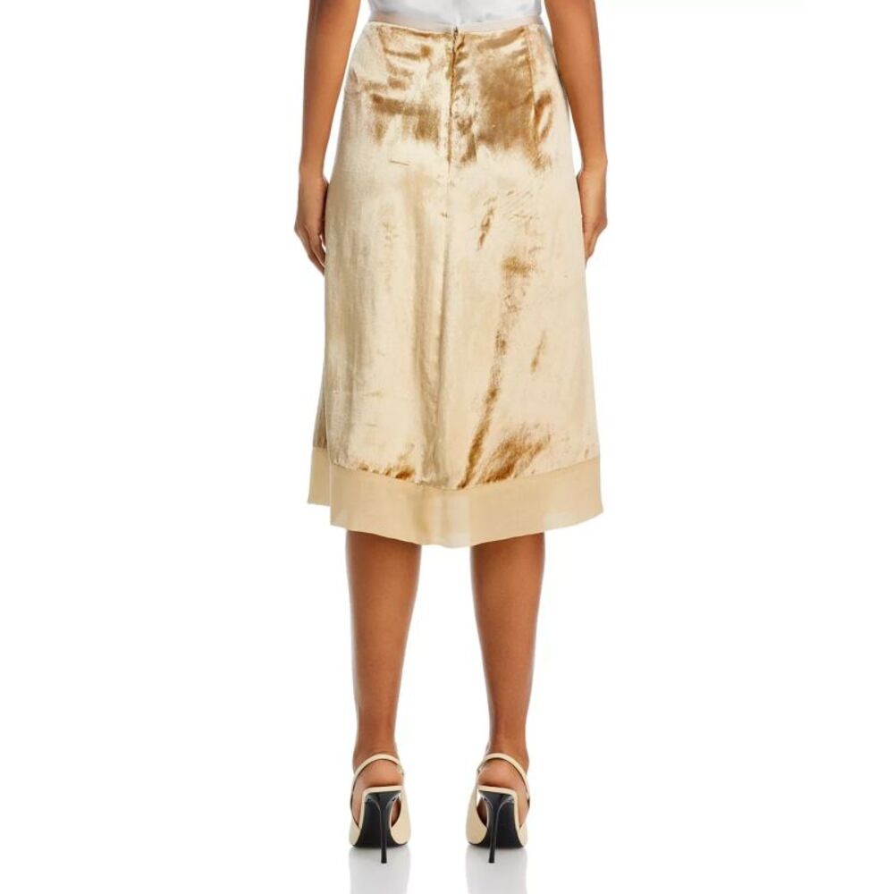 3.1 Phillip Lim Women's Skirt Sz 2 Velvet - Picture 3 of 9